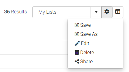 Lists