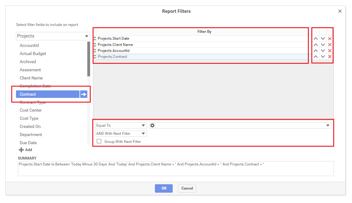 Projects Reports